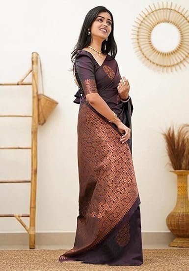 Yashika Women Cotton Saree - Image 4