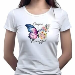 XENOVAURBAN Women's 100% Cotton Printed Regular fit Round Neck T-Shirt WMN-02