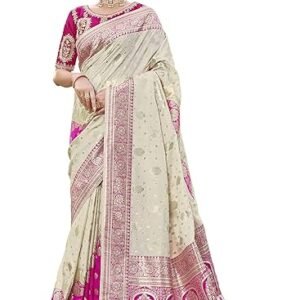 MANOHARI Most Trendy Jacquard Work Woven Saree